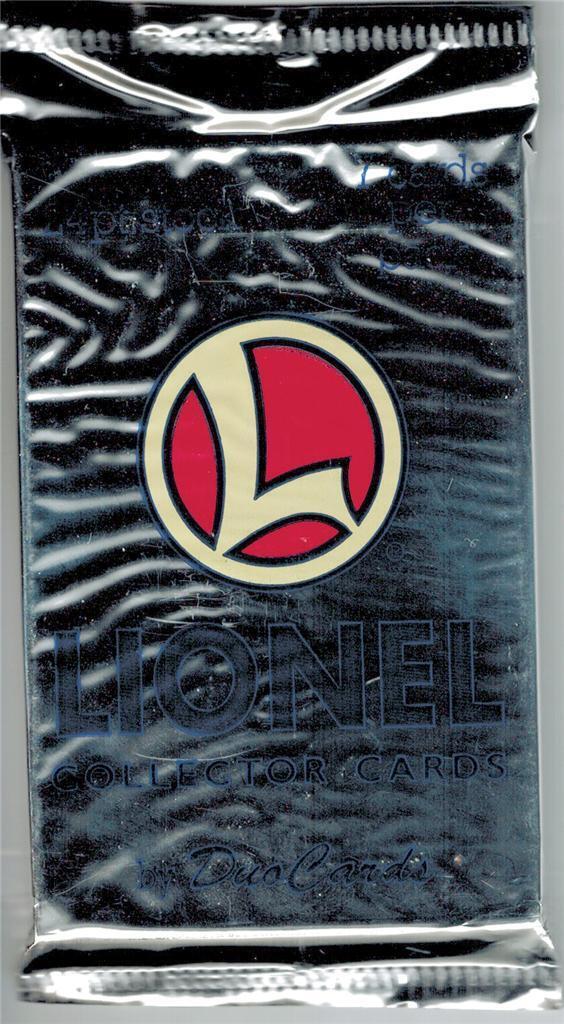 1997 Duocards Lionel Legendary Trains Trading Card Pack