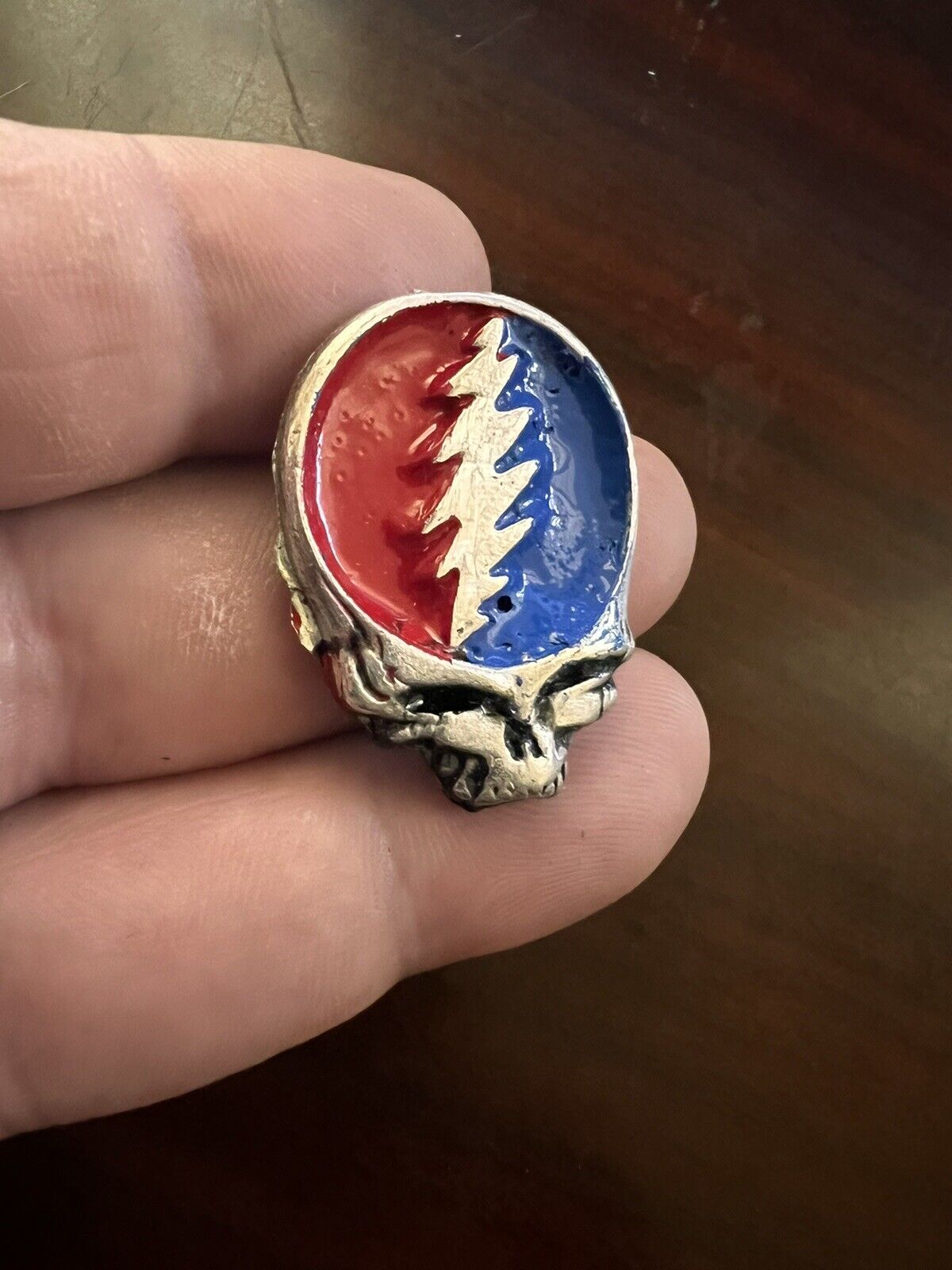 Grateful Dead Pin Vintage Concert Jerry Garcia Memorabilia Hat Shirt Badge Patch