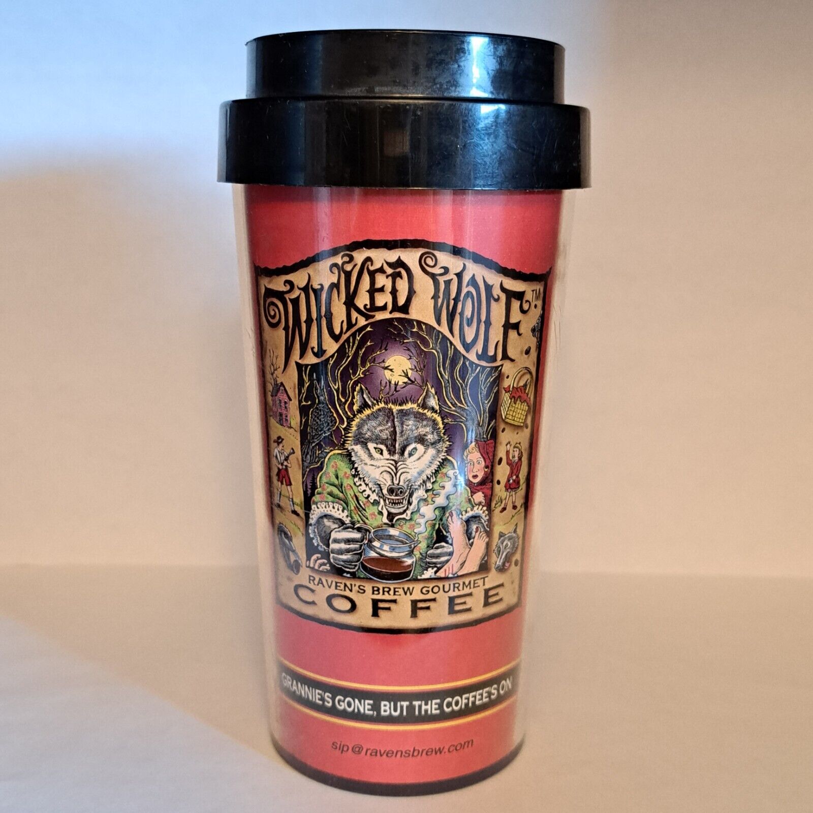 Raven’s Brew Coffee Grannie Is Gone But The Coffee's On Travel Tumbler USA 16 oz