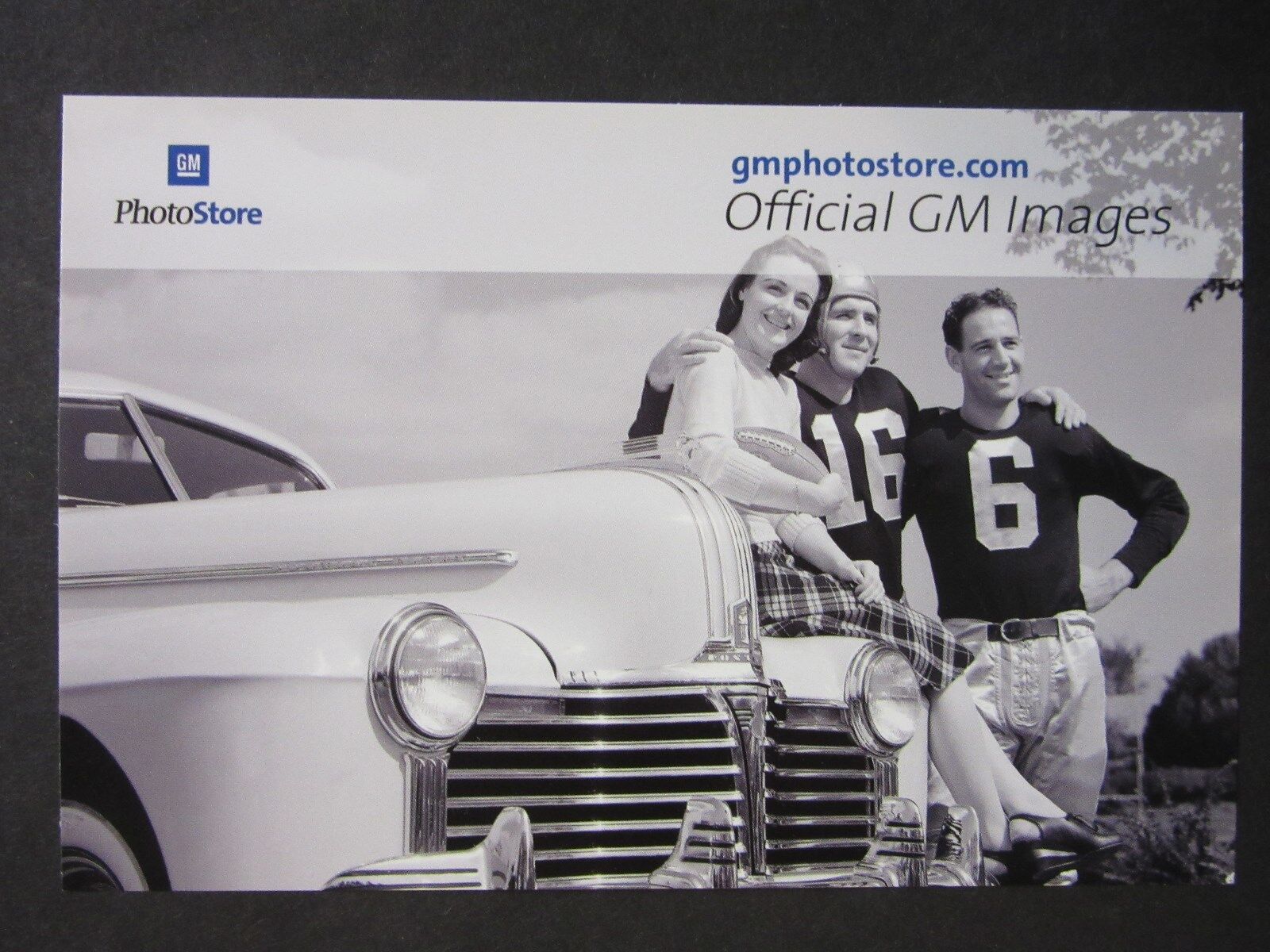 - GM Post Card 1941 Pontiac Eight 8 - Perfect -  