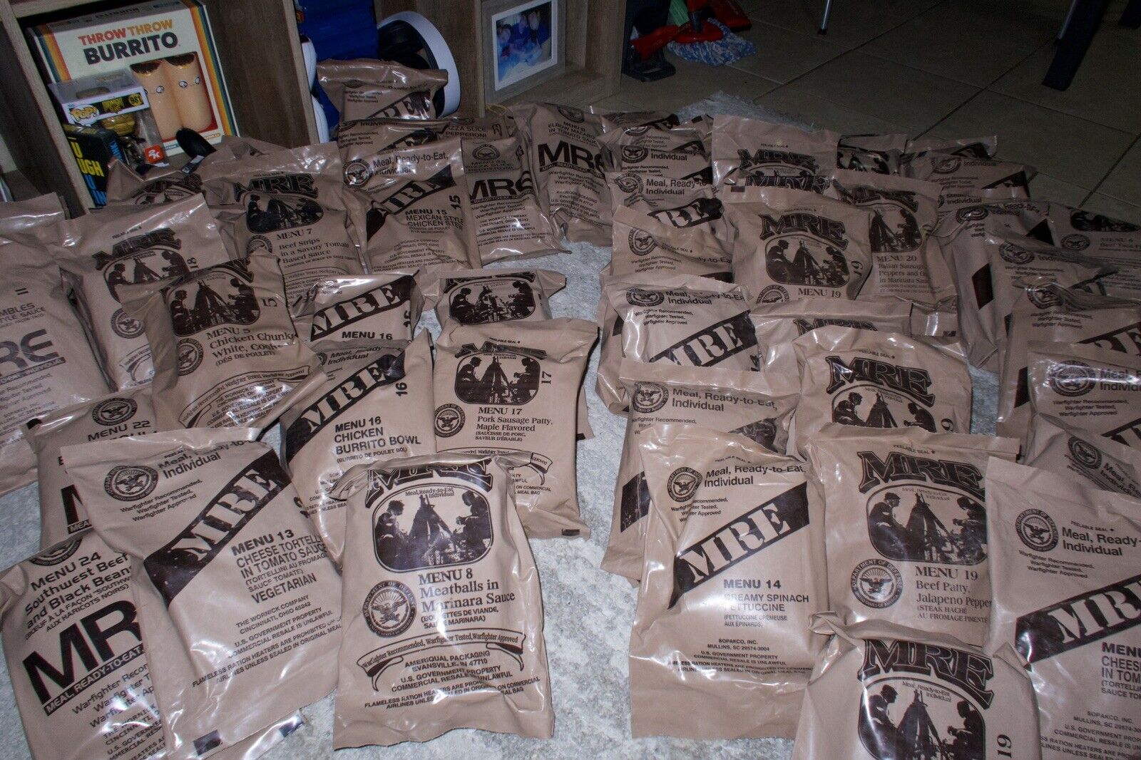 MRE Meal Ready to Eat Military- Assorted Random. ( Affordable Pricing )