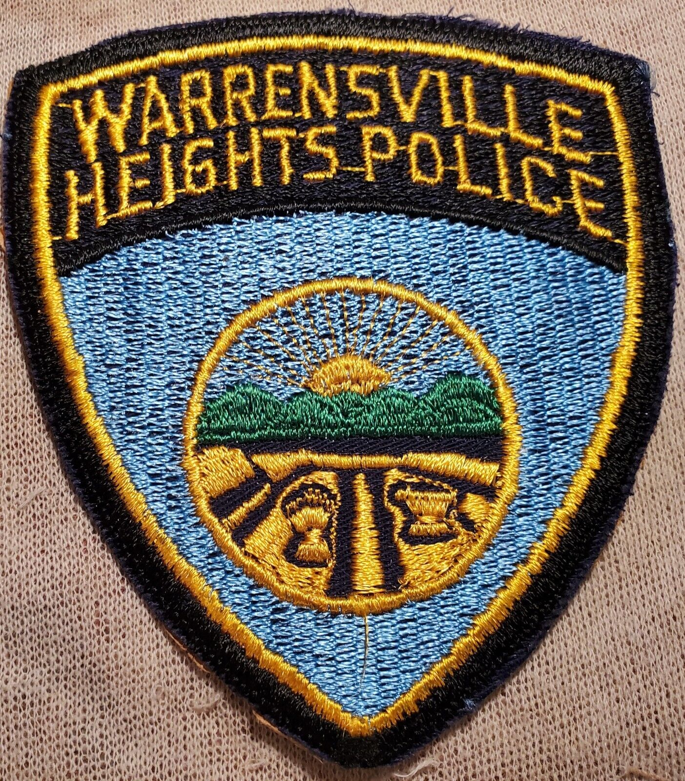 OH Warrensville Heights Ohio Police Shoulder Patch