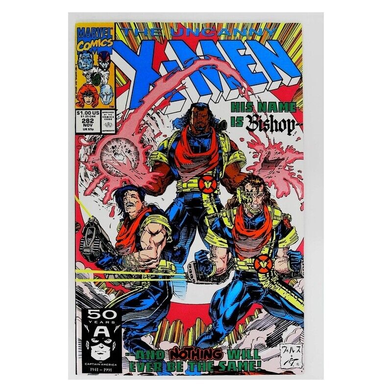 Uncanny X-Men (1981 series) #282 in Near Mint condition. Marvel comics [y