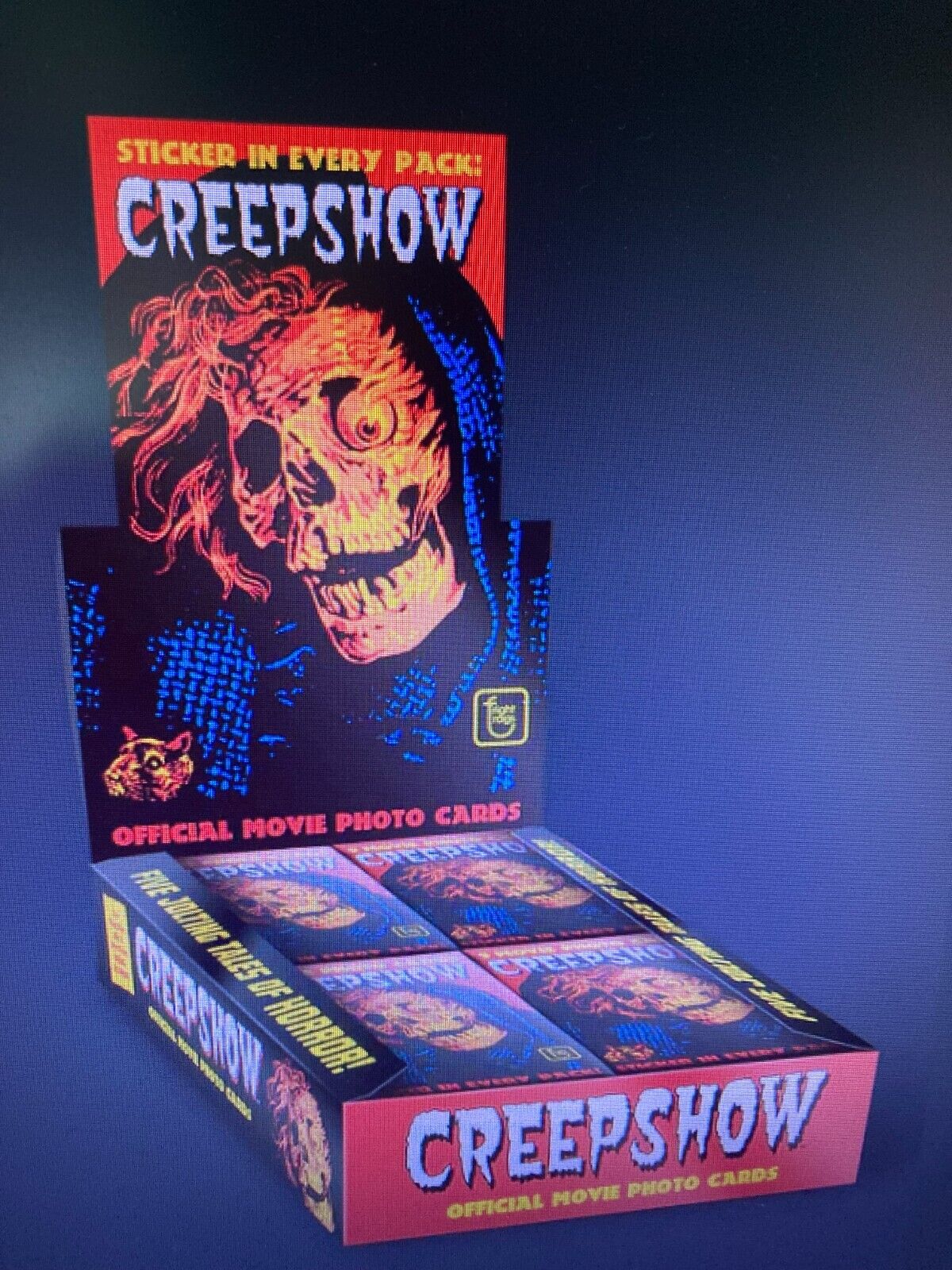 FRIGHT RAGS CREEPSHOW TRADING CARDS WAX BOX SEALED HALLOWEEN FAST SHIPPING