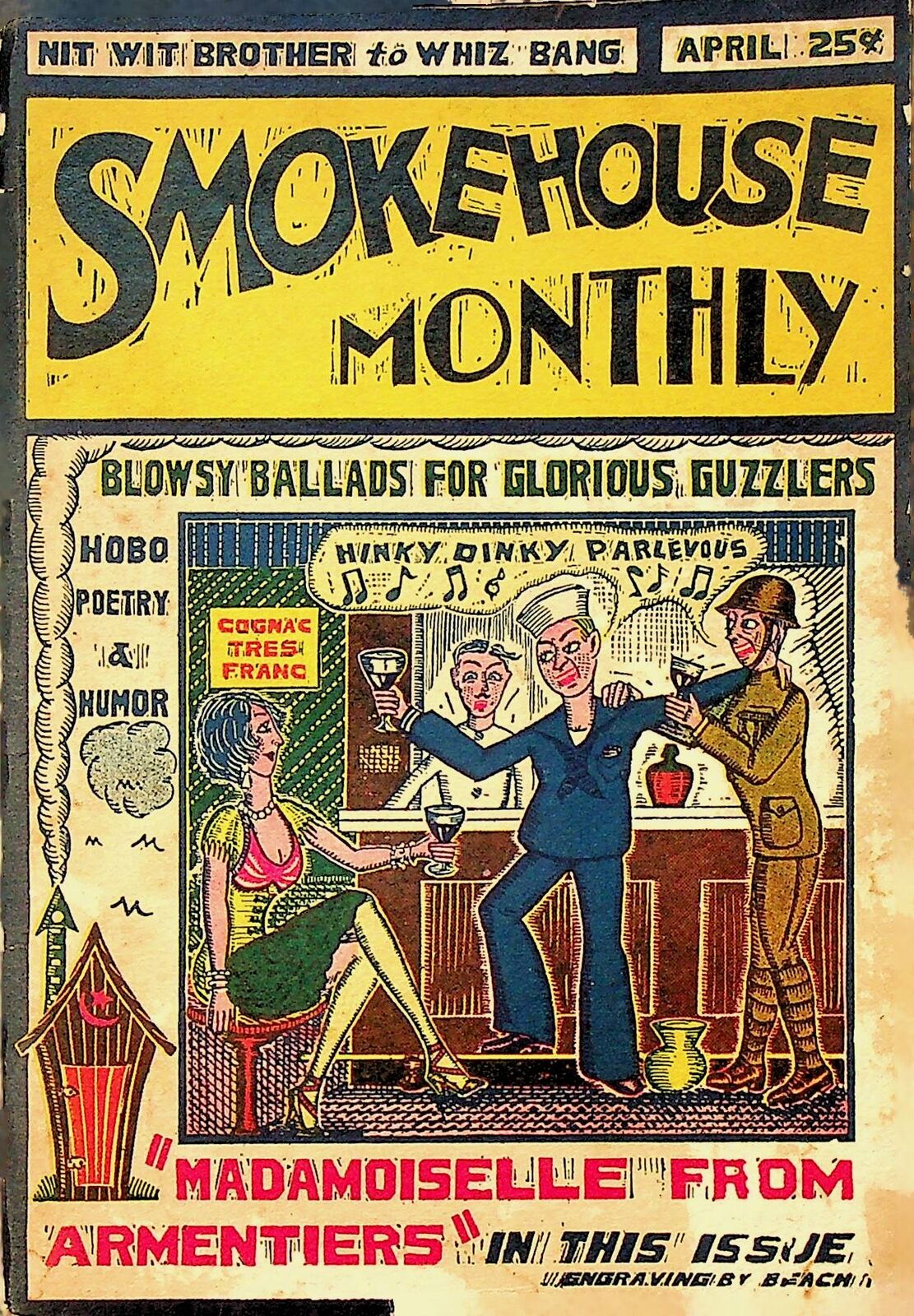 Smokehouse Monthly #3 GD/VG 3.0 1928
