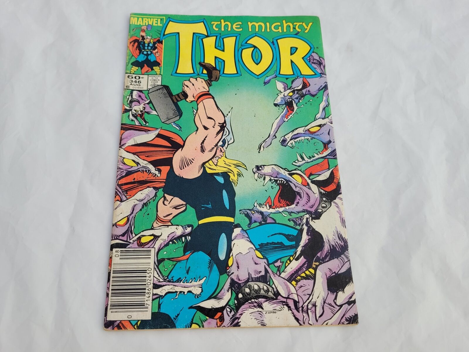 Marvel The Mighty Thor Number 346 Aug Hot Comic Book