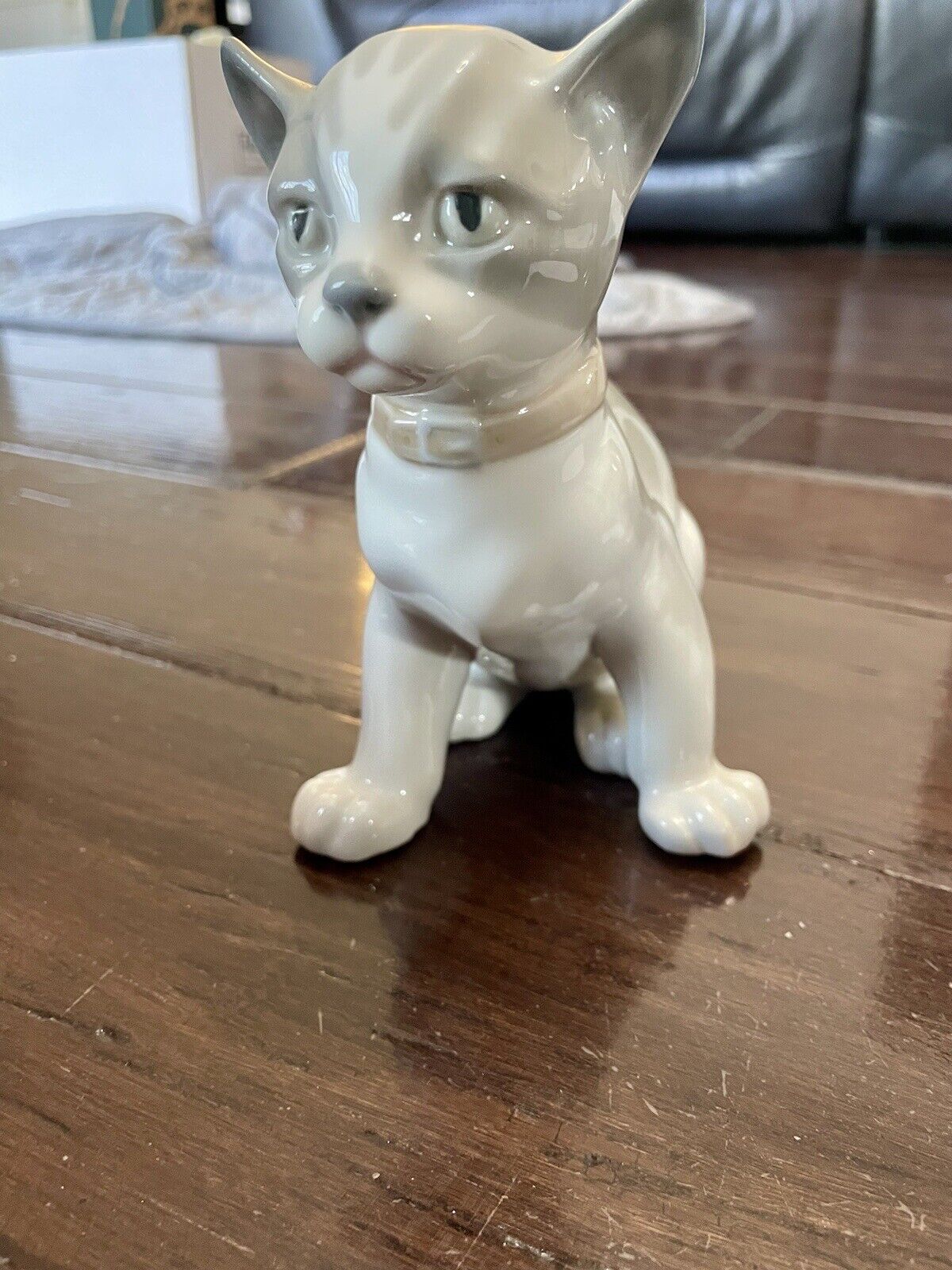 NAO by Lladro Porcelain 6 in Cat Figurine Vintage 1985