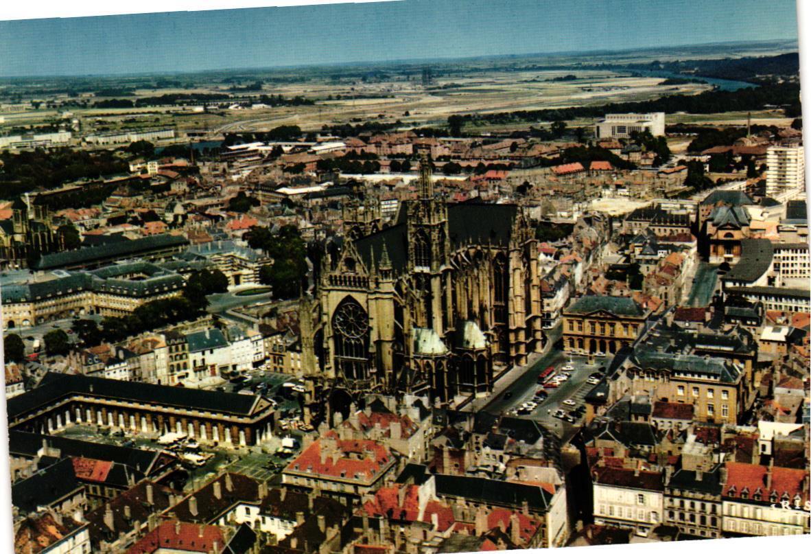Metz Moselle La Cathedrale France Postcard