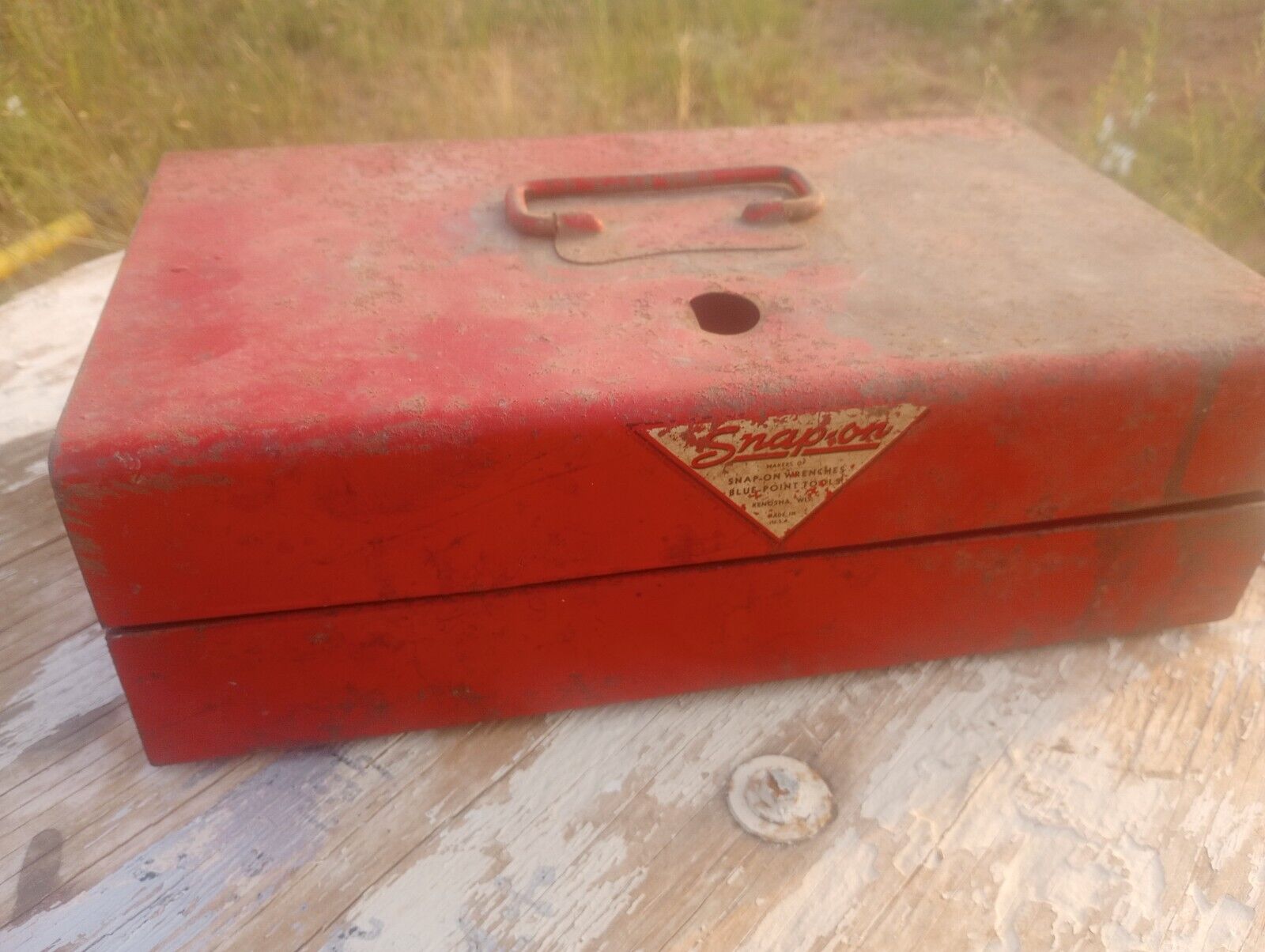 vintage Snap-On KR-65 small tool box rare cash box 1948