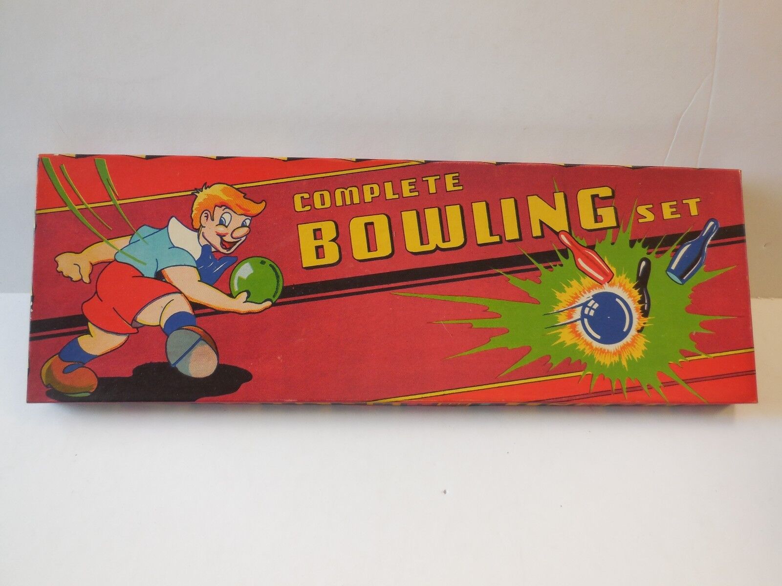 Complete Bowling Set    Vintage    Original Box     1950s/60s