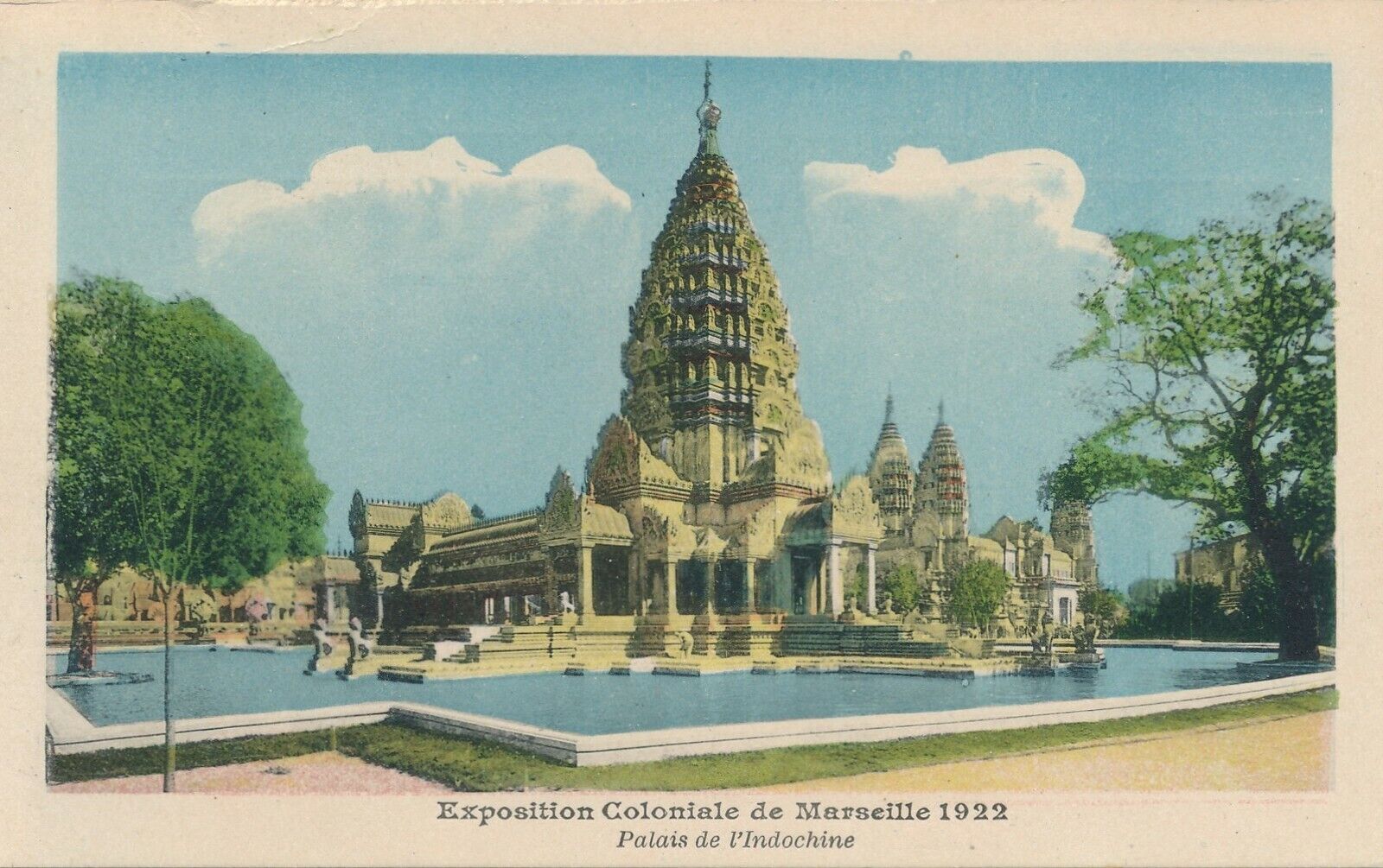 1922 Marseille Exposition Coloniale Palais de l’Incochine Indochina