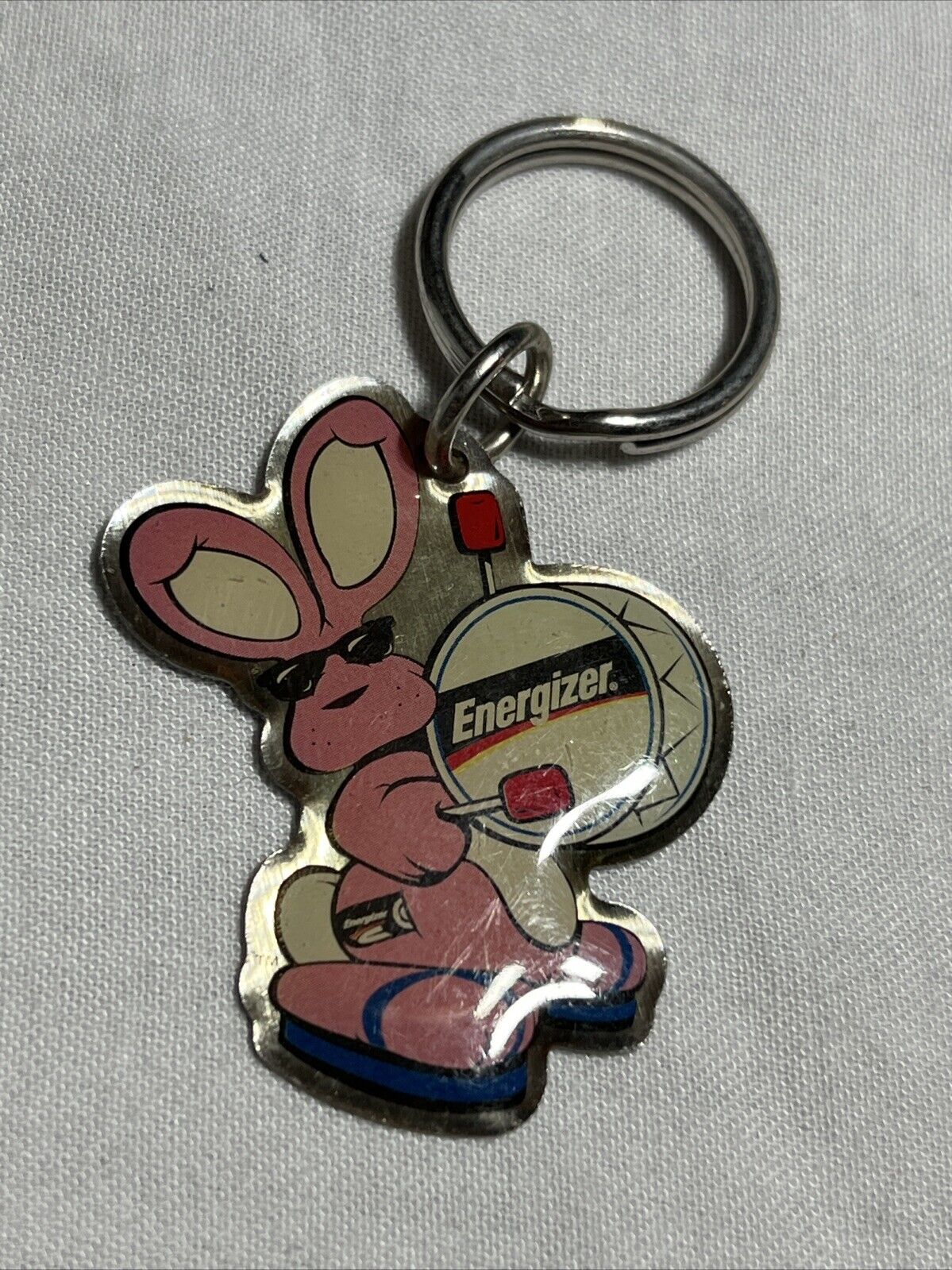 2009 Energizer Battery Bunny Advertising Keychain