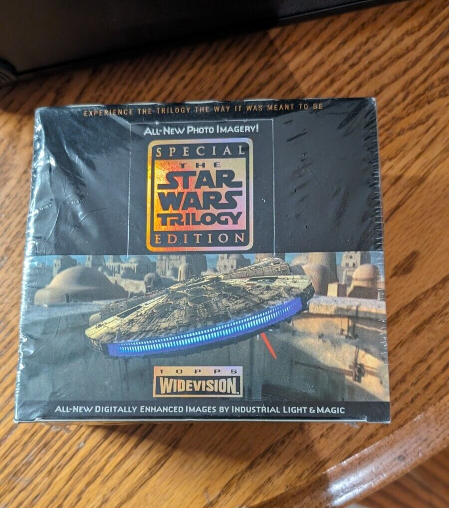 1997 Topps Star Wars Trilogy Special Edition Widevision Factory Sealed 36 Packs