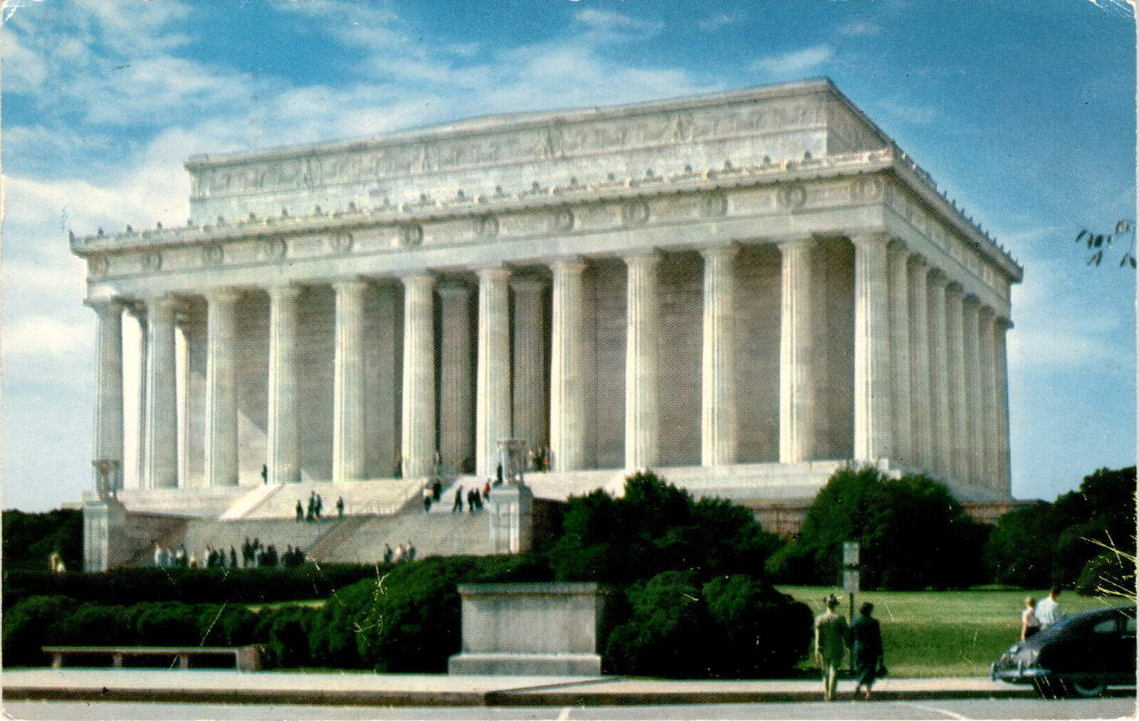 Lincoln Memorial, Washington D.C., Abraham Lincoln, Gettysburg Postcard