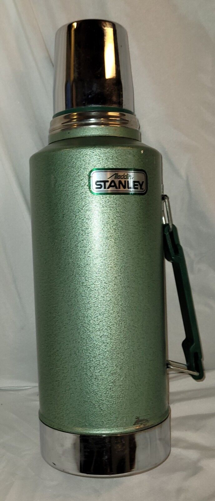 Vintage Rare Stanley Aladdin USA Half 1/2 Gallon Thermos A945DH Handle Coffee
