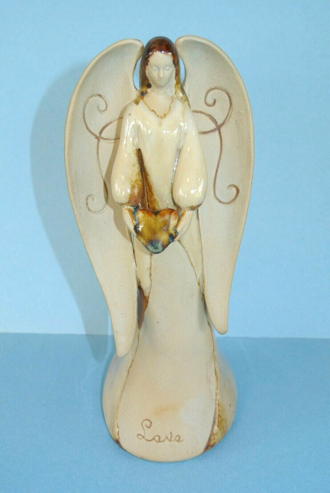 Vintage SCF Ceramic Pottery LOVE Angel 9\