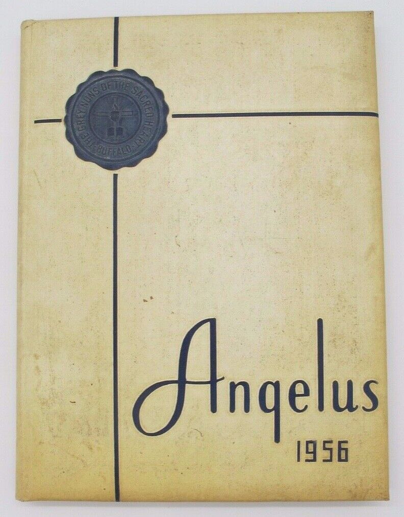 Vtg 1956 Angelus Yearbook Grey Nuns Sacred Heart Holy Angels Academy Buffalo NY