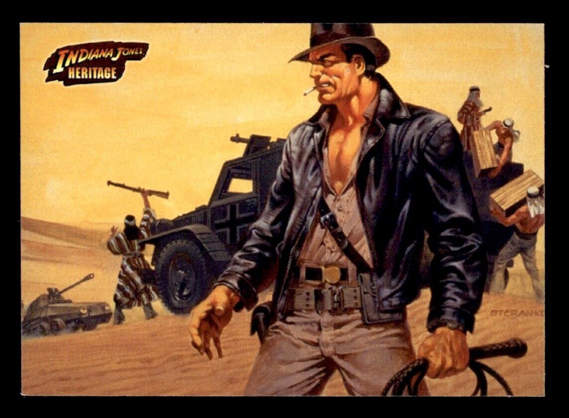 2008 Topps Indiana Jones Heritage: Poster Art Gold Card #82 /500