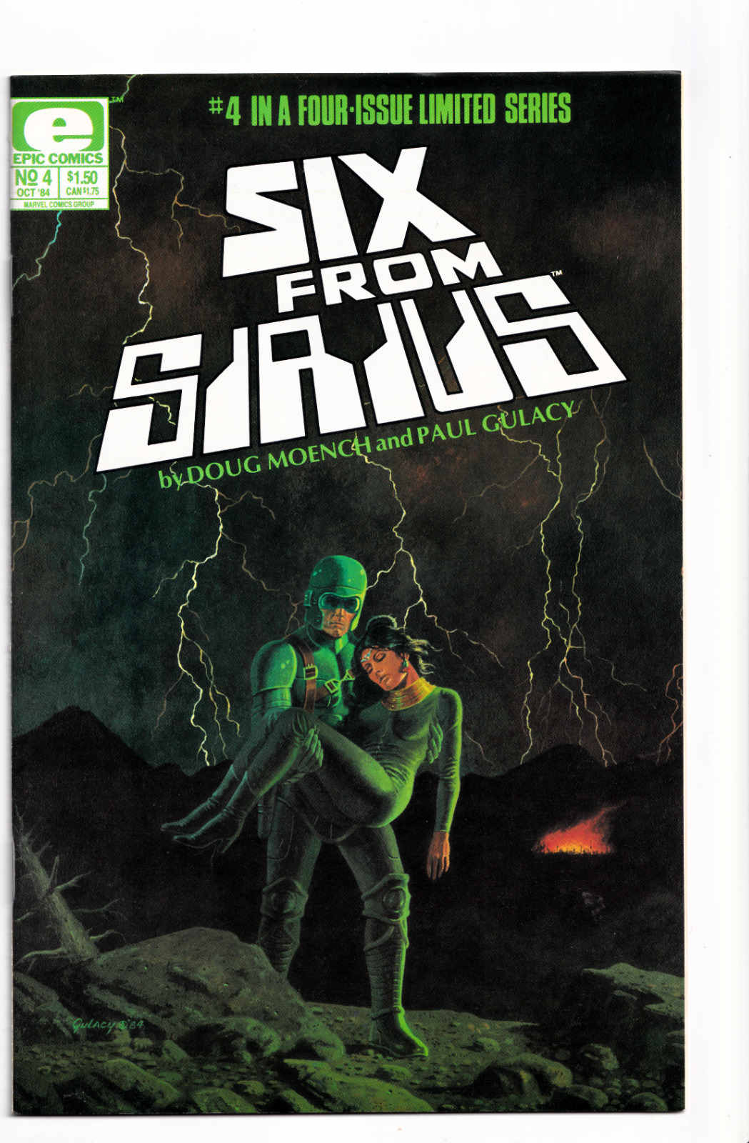 Six From Sirius #4 1984 Marvel Comics (Epic Comics)