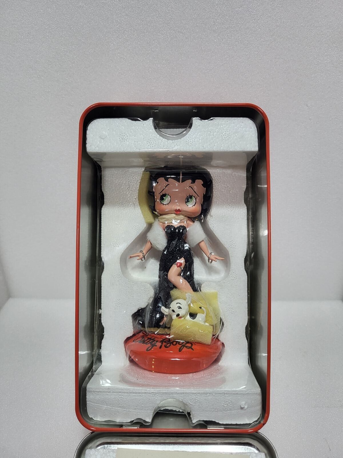Vintage Society Betty Boop Betty bedazzled collector Series Keepsake Tin Case...