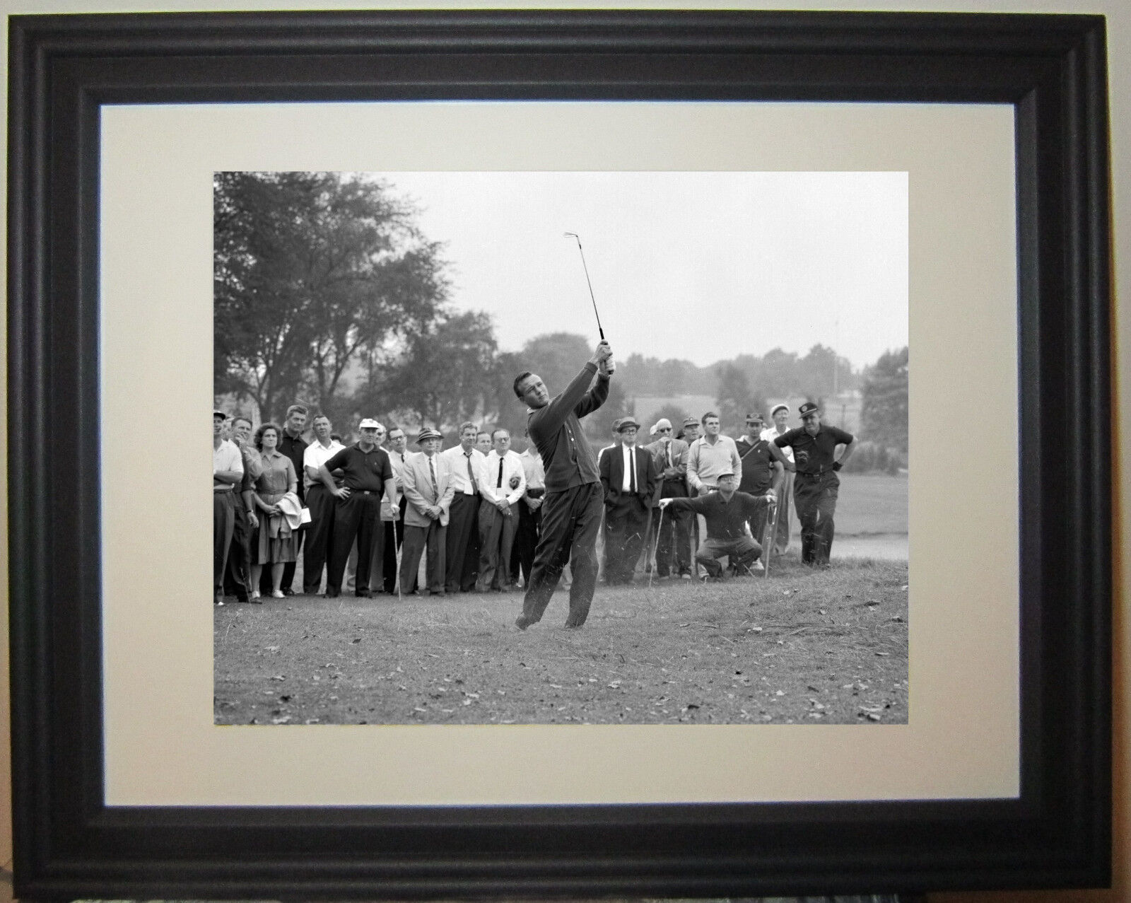 Arnold Palmer Golf PGA Masters Golfer Framed & Matted Photo Photograph Picture