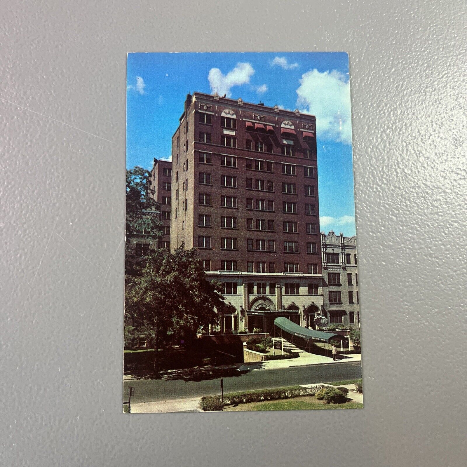 Hotel Suburban ~ East Orange New Jersey NJ ~ 1950s postcard