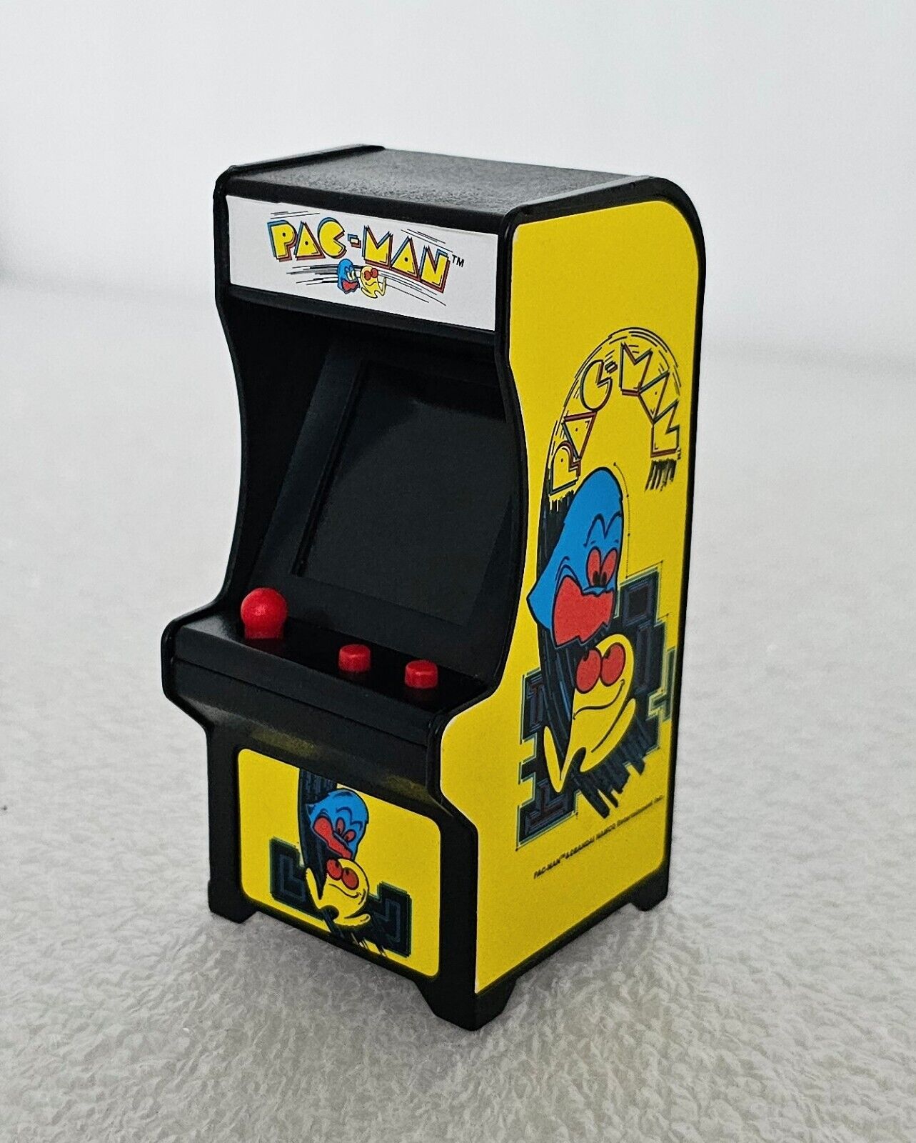 Pac-Man Keychain Arcade Game 2019 Bandai Namco Mini Handheld Game Tested