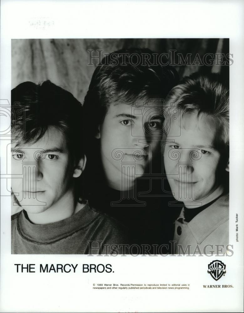 1989 Press Photo The Marcy Brothers, musical group - spp49083