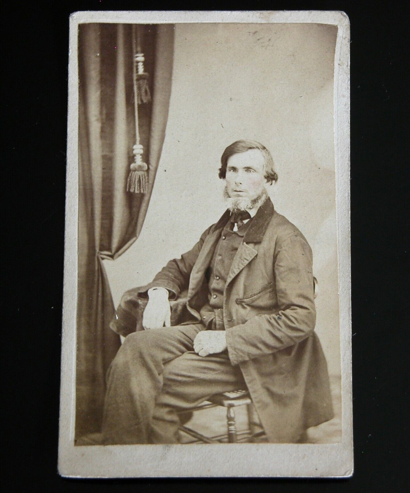  Solomon Spaulding Brother Samuel Spaulding CDV Albumen Print Portrait 1900s