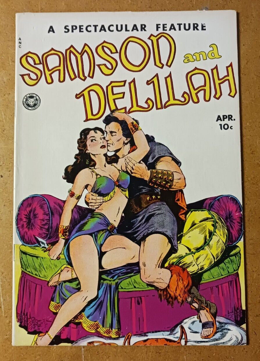A Spectacular Feature #11, SAMSON AND DELILAH, Golden Age, Rare Sharp Copy 1950