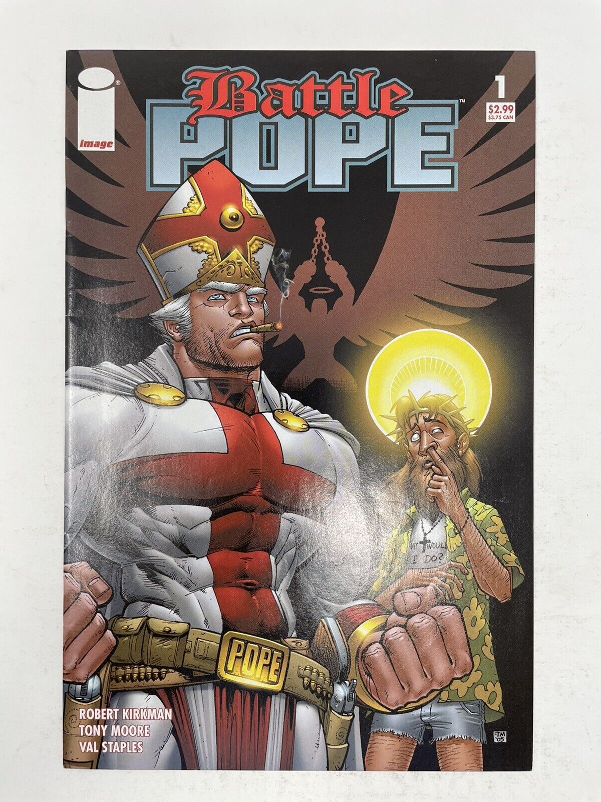 Battle Pope #1 FunkOTron 2000 Robert Kirkman Image Comics