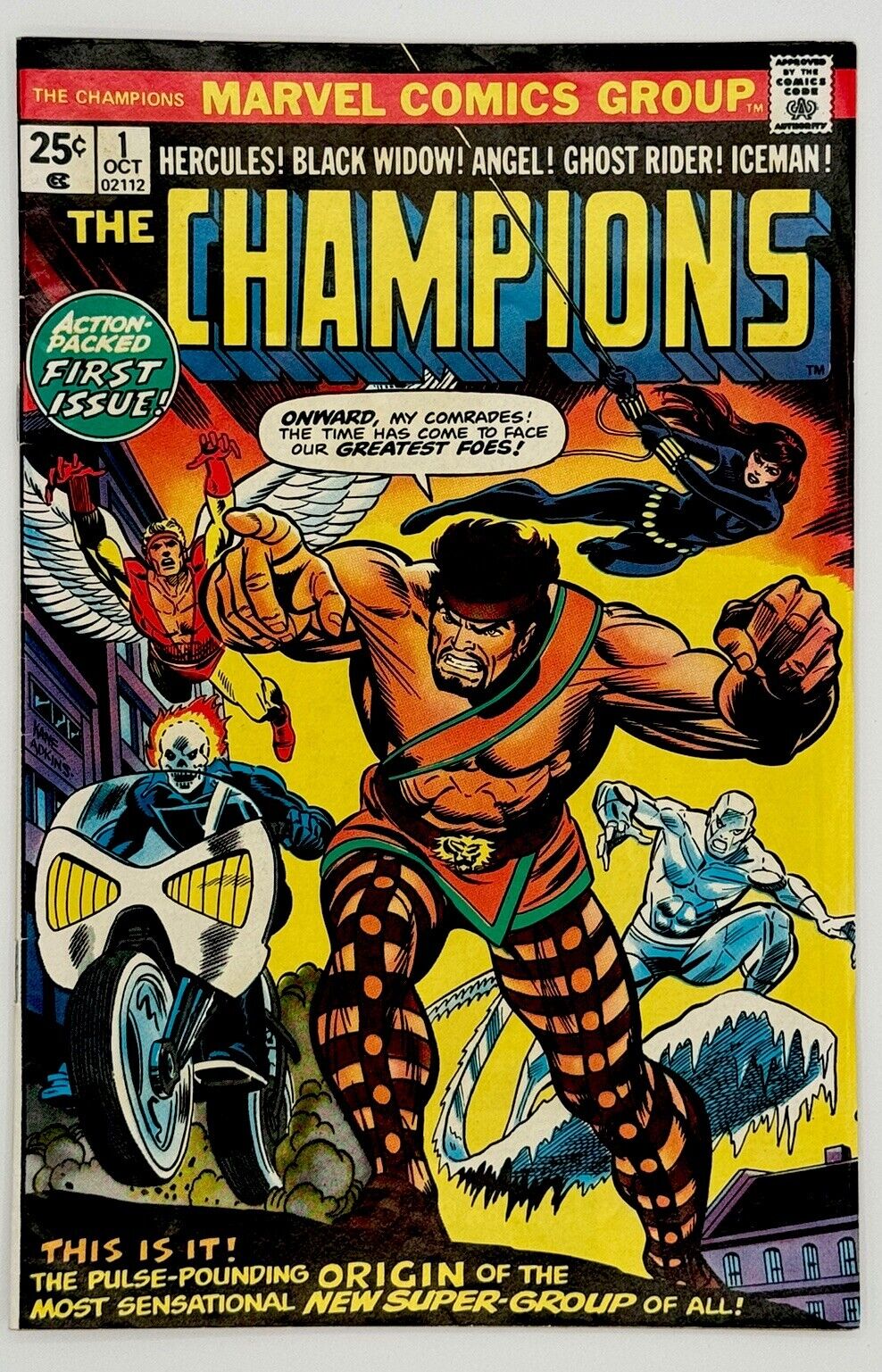 Champions: 1970s Super Group, nearly full run, some 4 collecting, some 4 reading