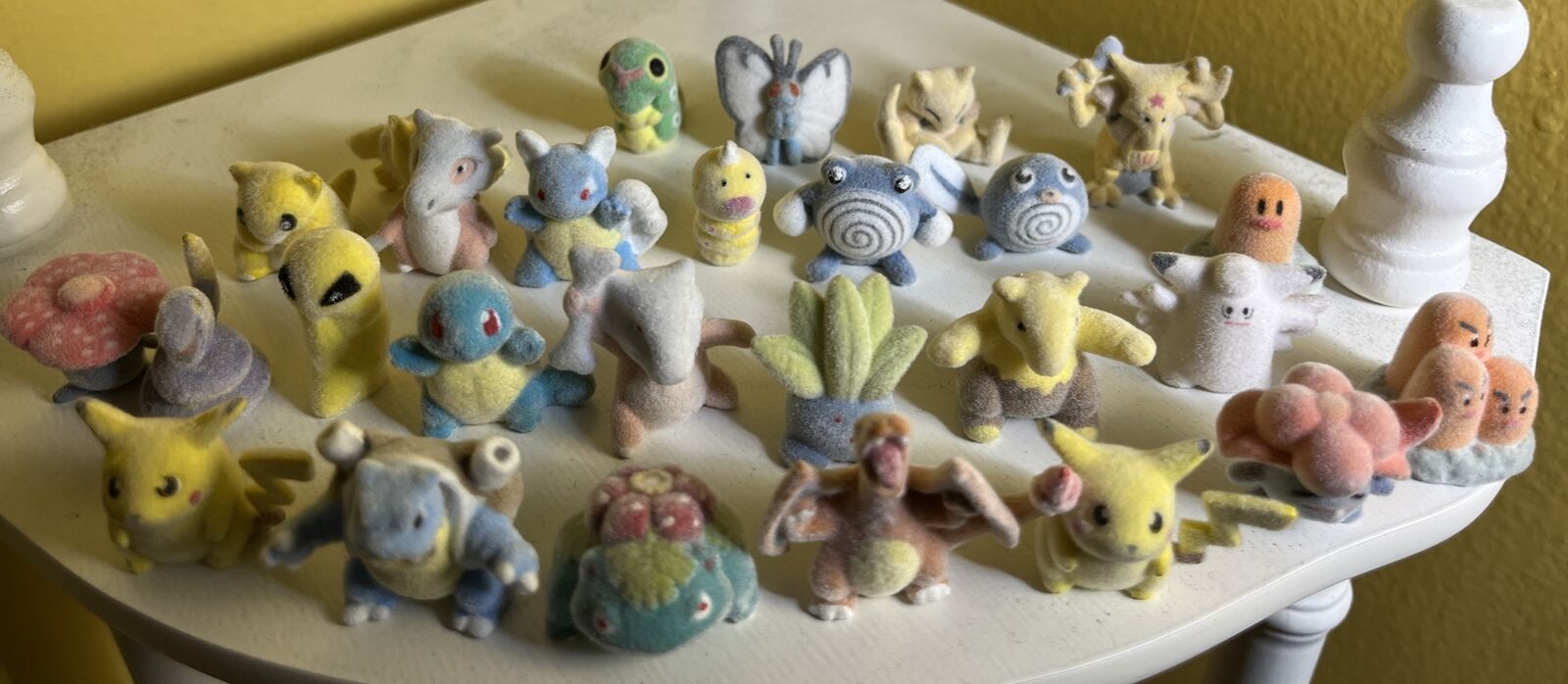 Flocked Pokemon Collection-Extremely Rare