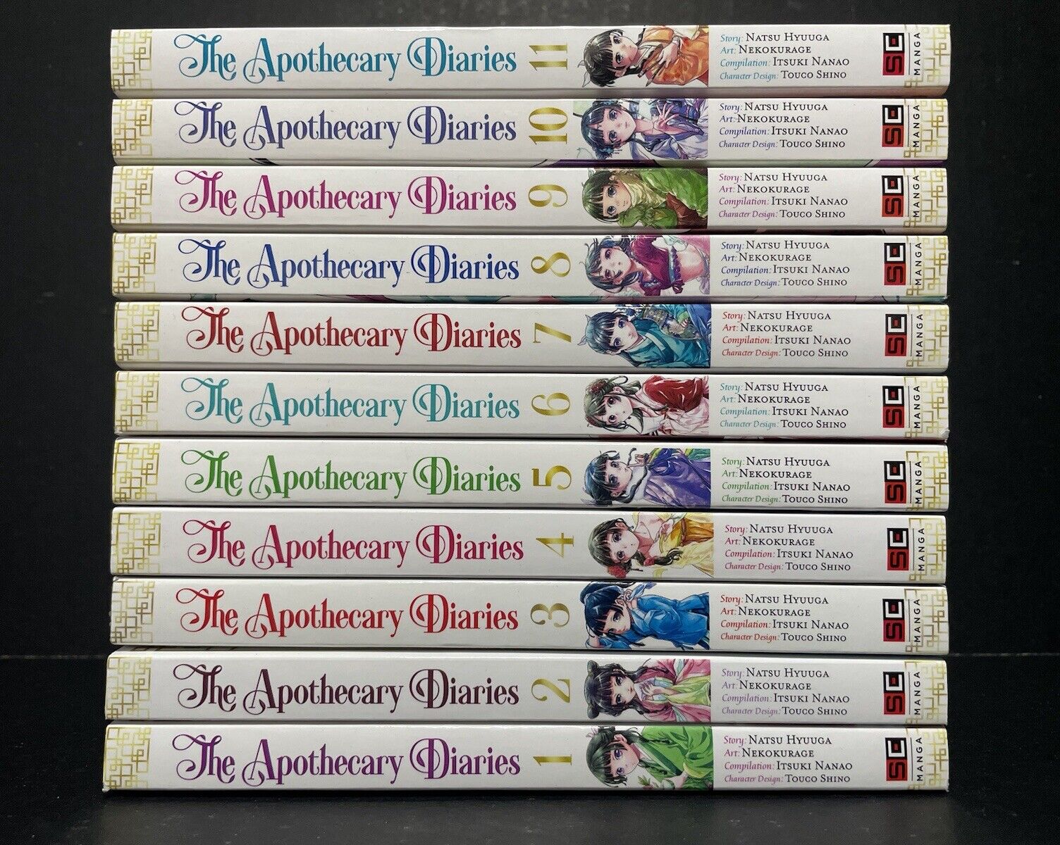 The Apothecary Diaries Manga Volumes 1-11 New English Authentic Square Enix