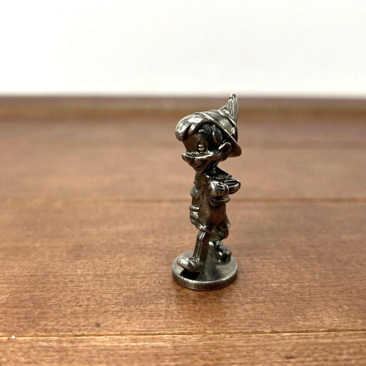 Disney Miniature Pinocchio Pewter Metal Figurine Collectible