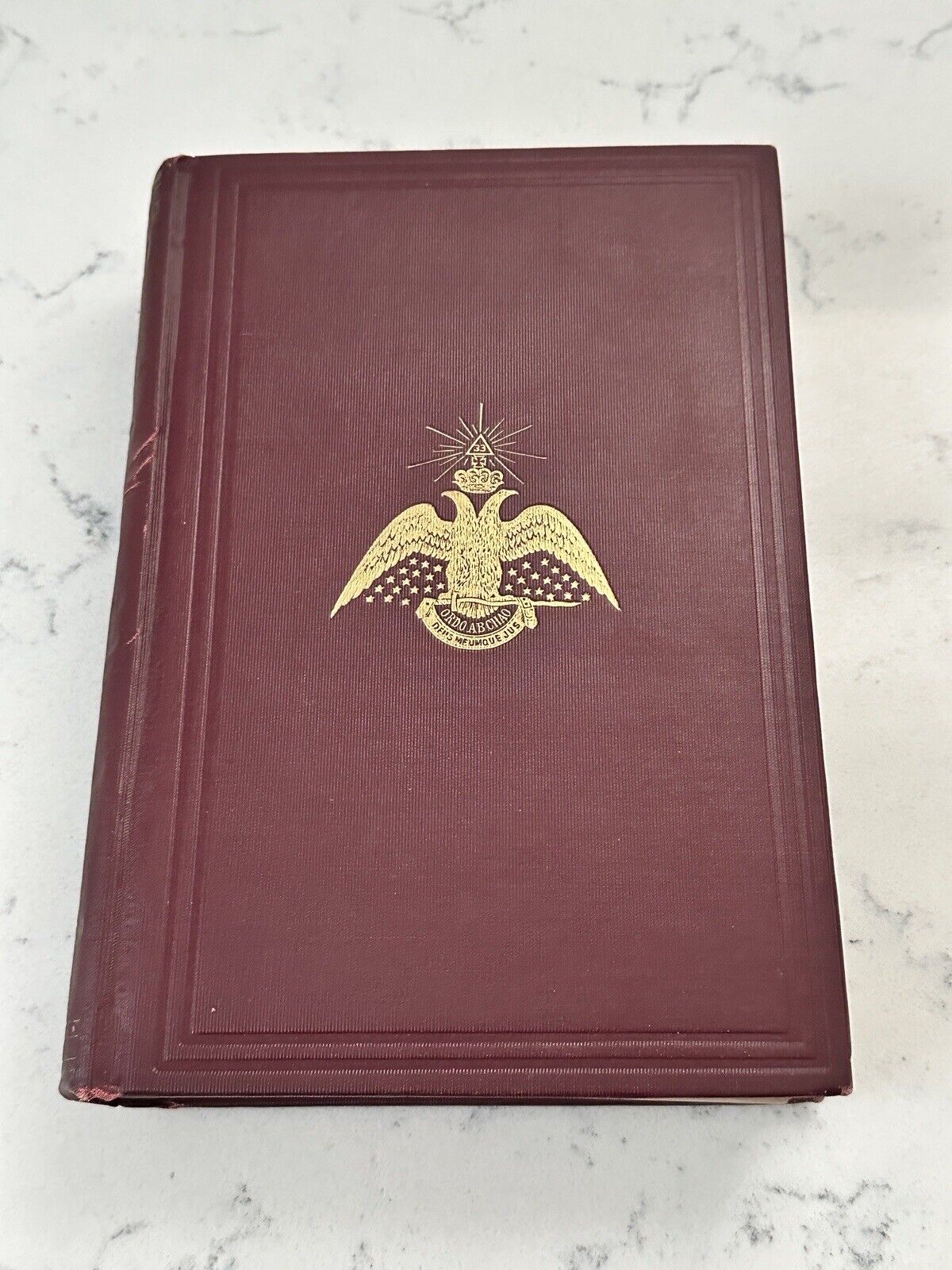 Antique Morals and Dogma Book Accepted Scottish Rite Freemasonry - 1906 2nd Edit