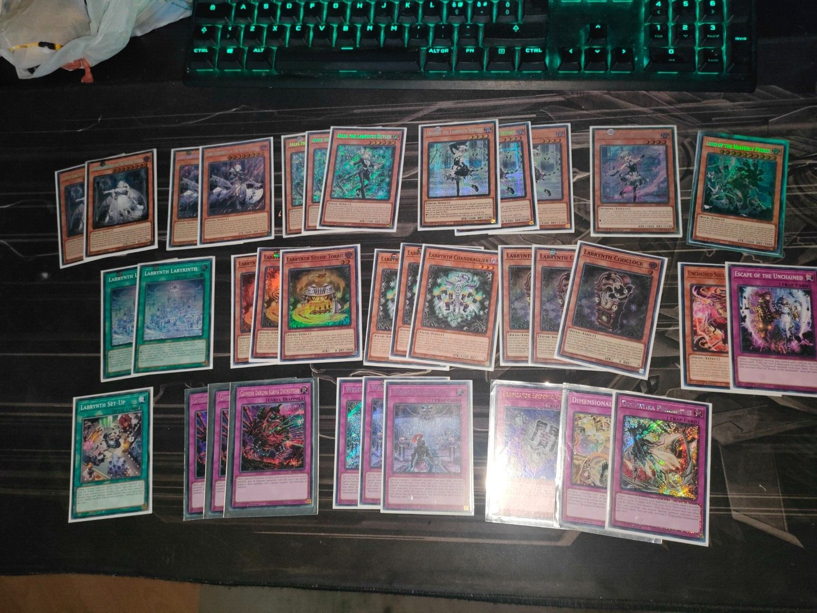 ENG/ITA Labrynth Deck, Daruma Karma and Unchained Core 
