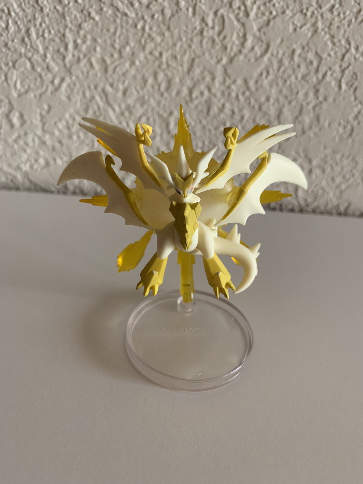 Pokemon TCG Ultra Necrozma Sculpted Figure With Stand from Dragon Majesty Set