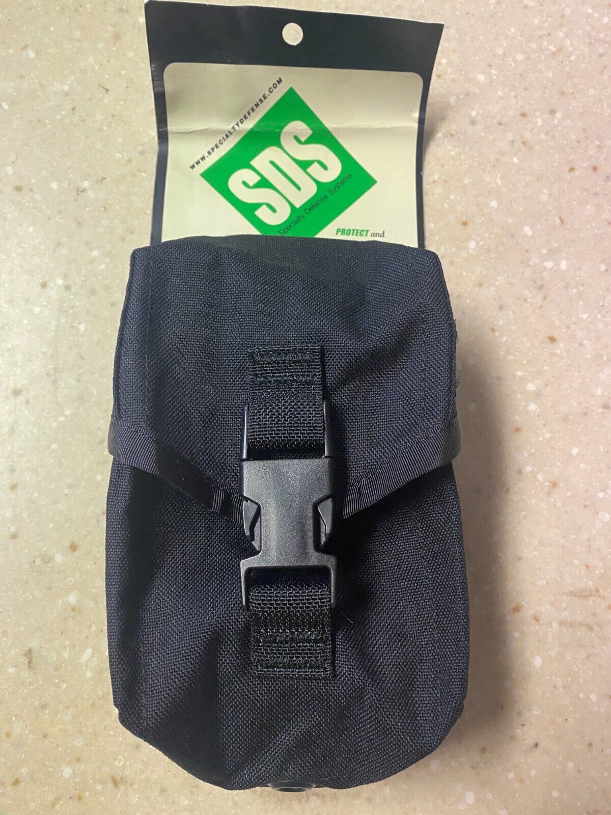New SDS Black 100 Round Ammo Pouch - Style 40201