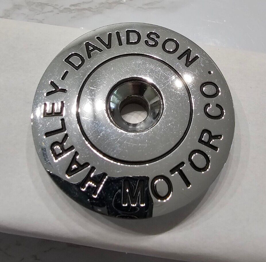 Chrome Harley Davidson Motor Co ? Cover ? Air Cleaner Heavy Metal Part Authentic