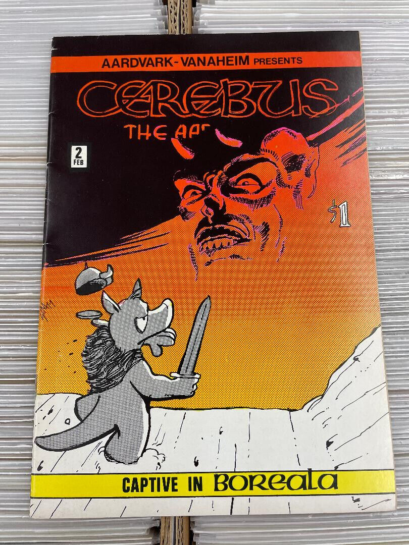 Cerebus the Aardvark #2  2nd Appearance Cerebus Aardvark-Vanaheim Fine raw