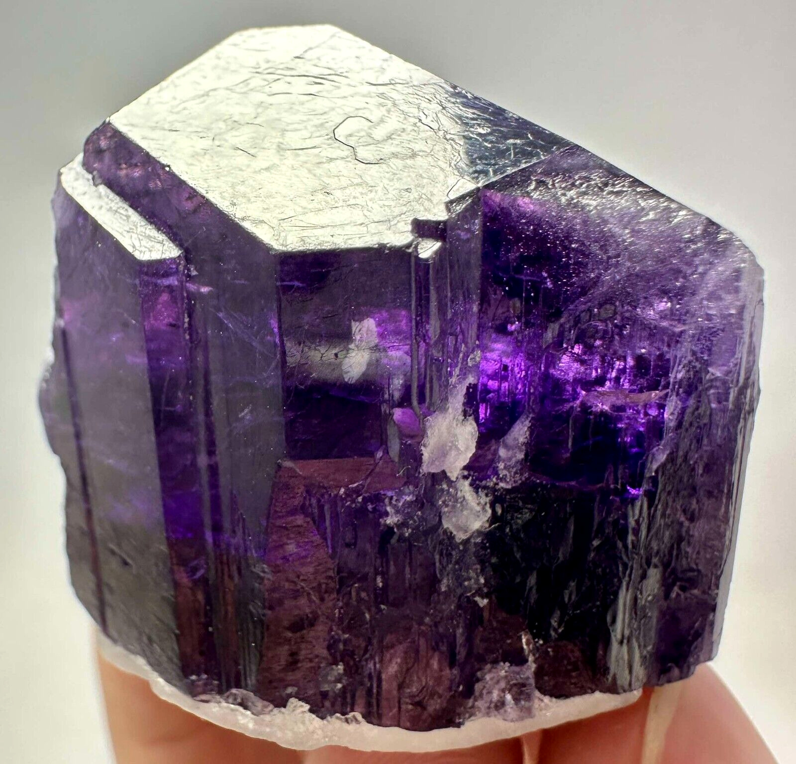 331 Carat Well Terminated Violet Purple Scapolite Huge Crystal From @Afghanistan