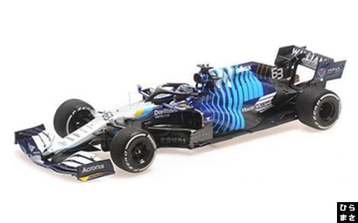1/43 Williams Racing Mercedes FW43B George Russell Saudi Arabia GP 2021 mini car