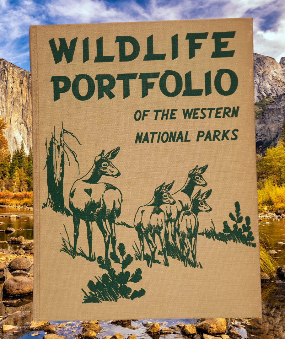Wildlife Portfolio of Western National Parks 1957 Mint Condition Joseph Dixon