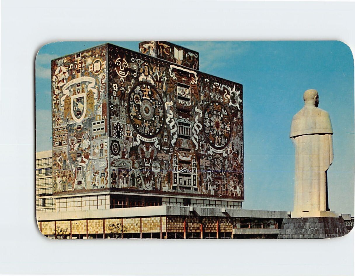 Postcard National University of Mexico