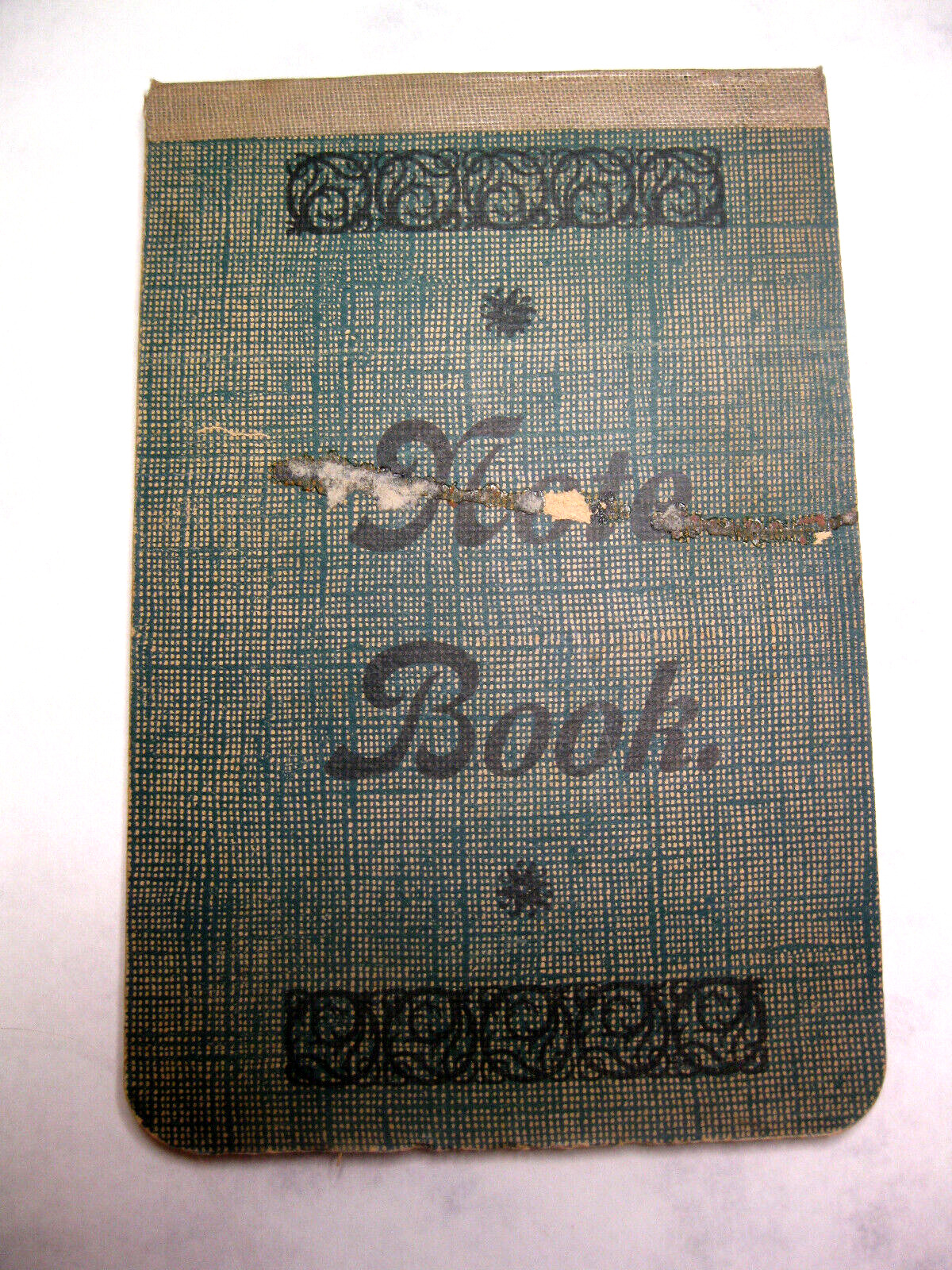 Antique 1919 Notebook Hand Written Activities Of Kindergarten Teacher