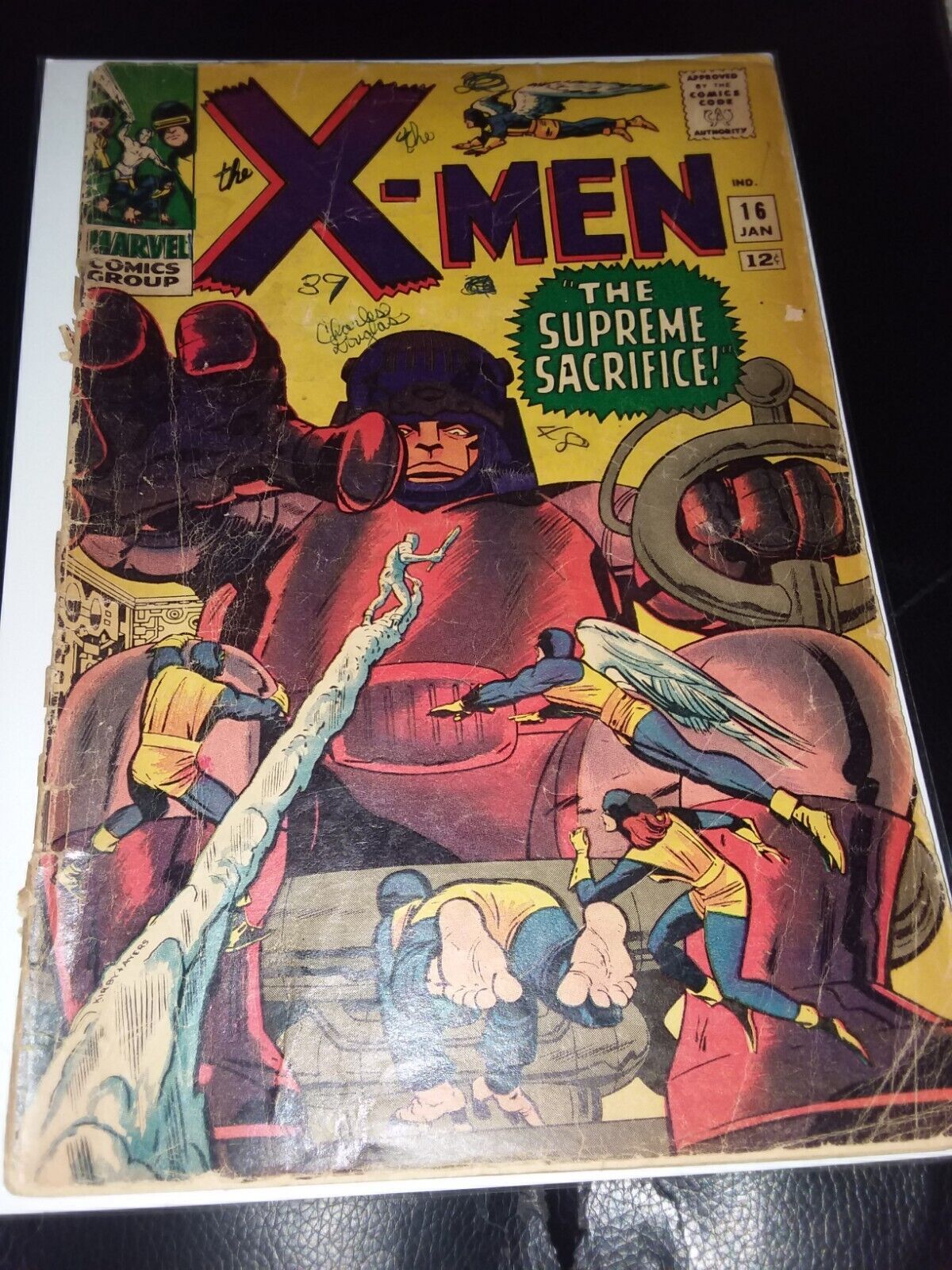 1965 Uncanny X-Men #16 Marvel Comic Book Silver Age