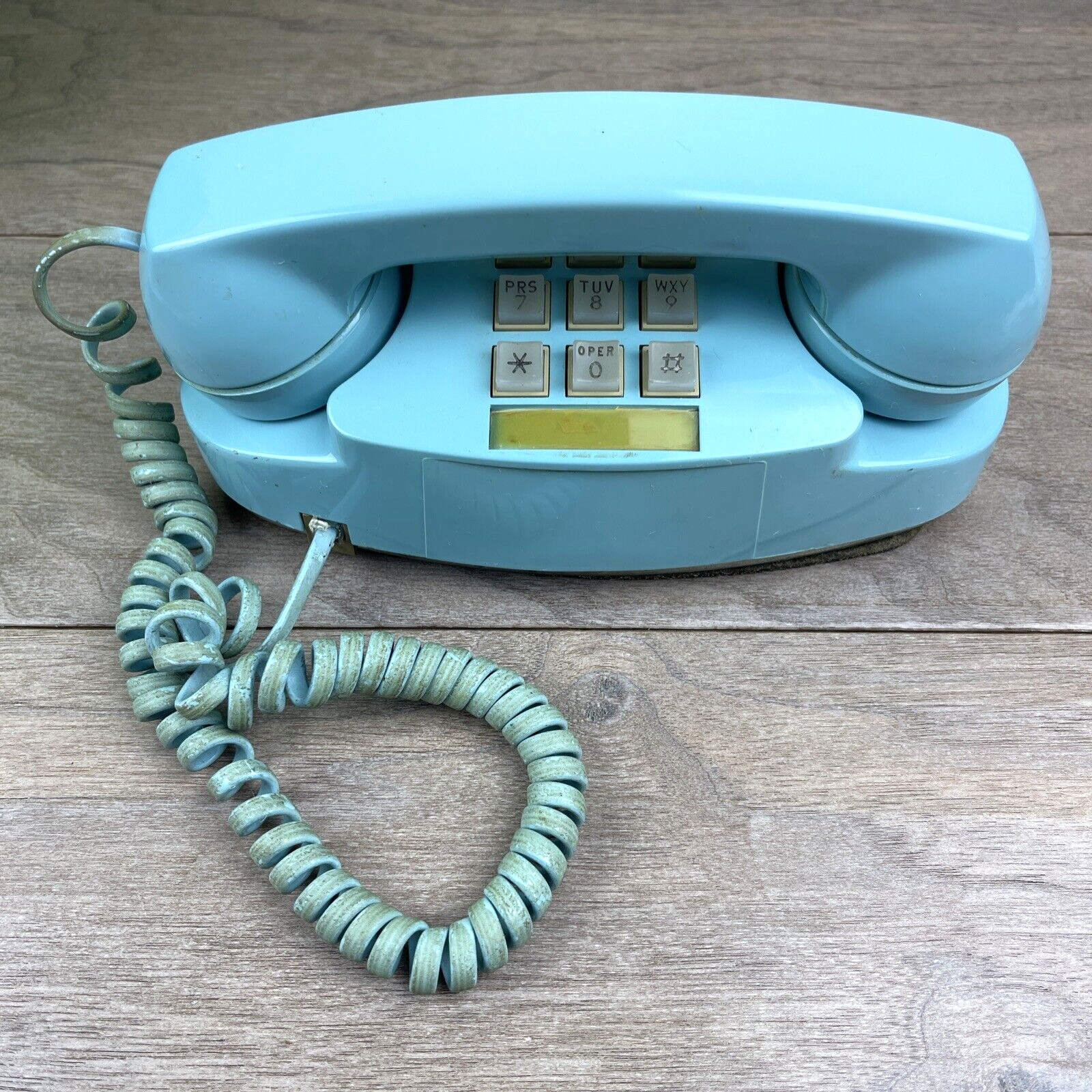 Aqua Blue Western Electric Touchtone Princess Telephone