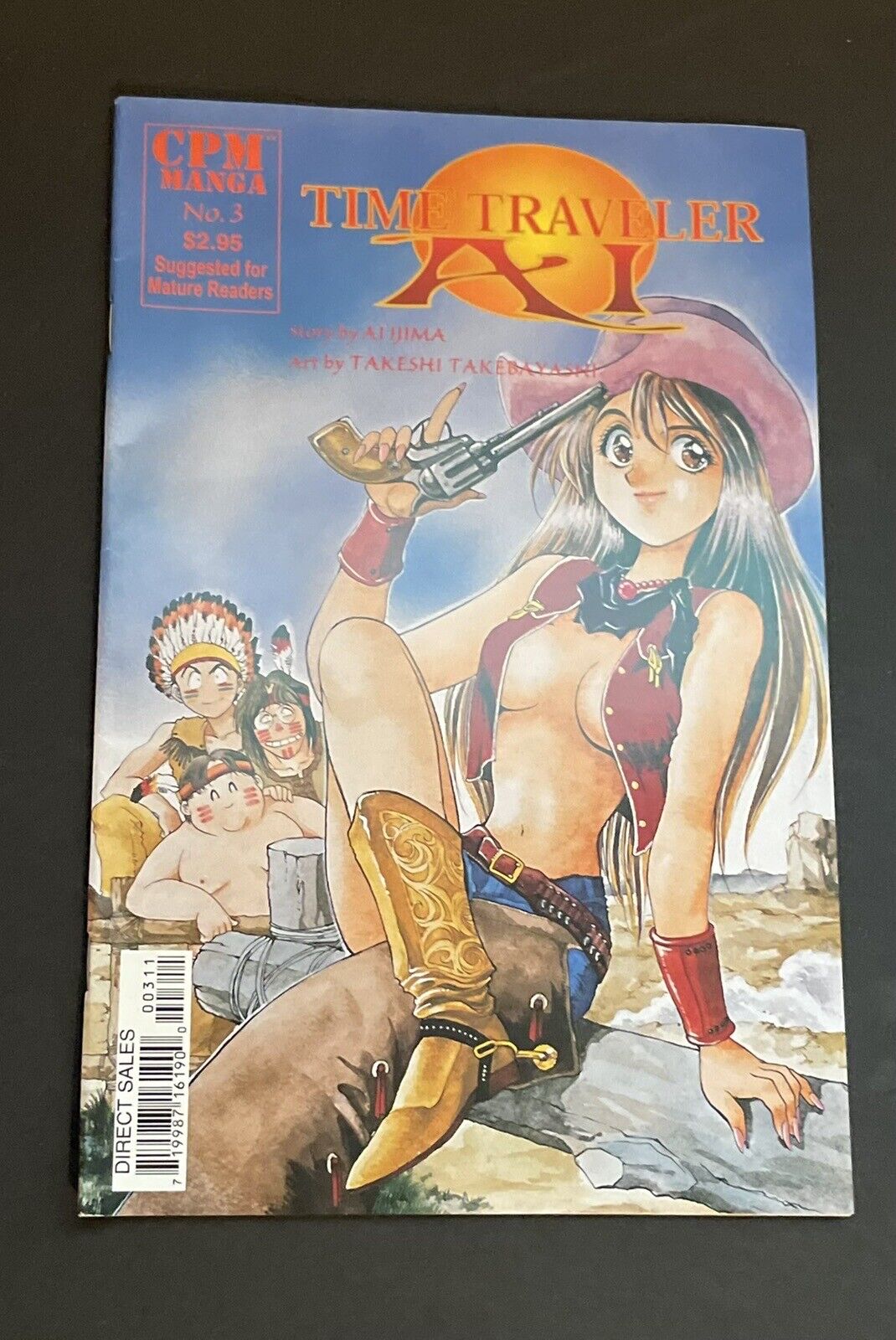 Time Traveler AI #3 1999 CPM Manga Mature Comic Ai ijima, Takebayashi