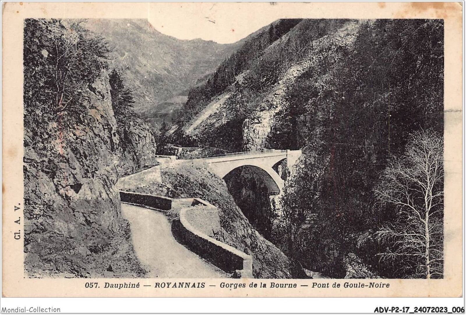 ADVP2-17-0097 - DOLPHIN - ROYANNAIS - gorges de la bourne - goul-noi bridge